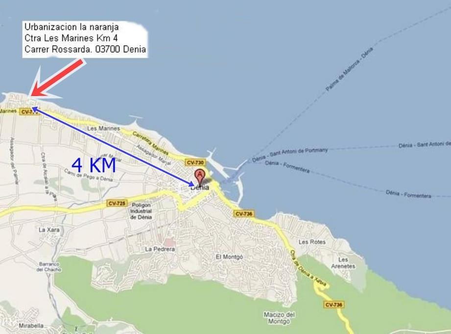 דירות La Naranja Denia 1ªlinea De Playa -Wifi- Parking Free מראה חיצוני תמונה